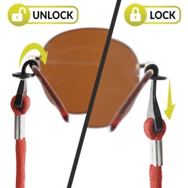 Eye Glasses String Holder Strap - Eyeglass Straps Cords for Men Women - Eyeglass Holders Around Neck - Sunglasses String Chain Lanyard Retainer - 4 Pcs Orange Pink