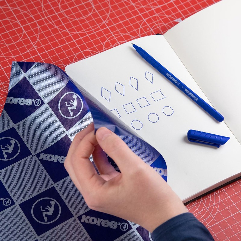 Kores Book DIN A4, blau, 100 Blatt VE = 1