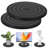 Pack of 2 turntable 20 cm rotating universal turntable, 360