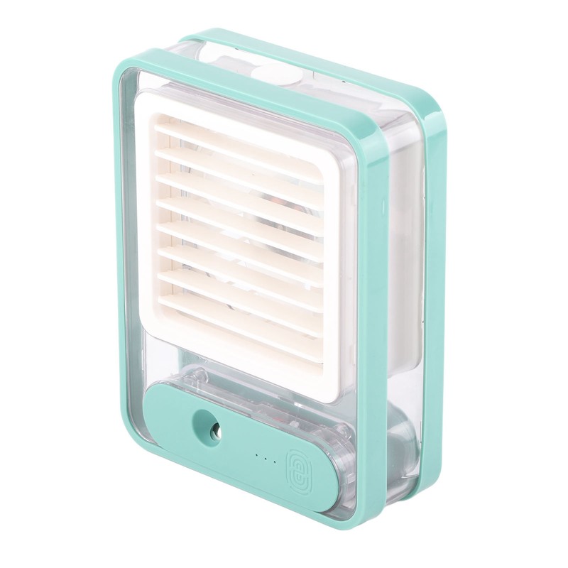 Desk Misting Fan 3 Speed USB Charging Quiet Table Water