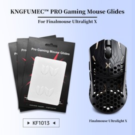 KNGFUMEC 2 Sets Mouse Skates Feet PRO Gaming Mouse Glides for Finalmouse Ultralight X