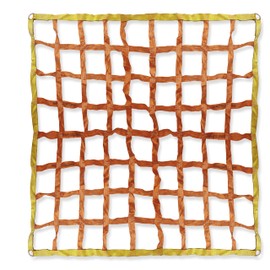 FERRETERRO Cargo net for Pickup Truck Bed – Heavy Duty Truck Bed net for SUV, Trucks & Trailers Cargo Netting -4 Metal Ring 2” Strap (5' x 6')