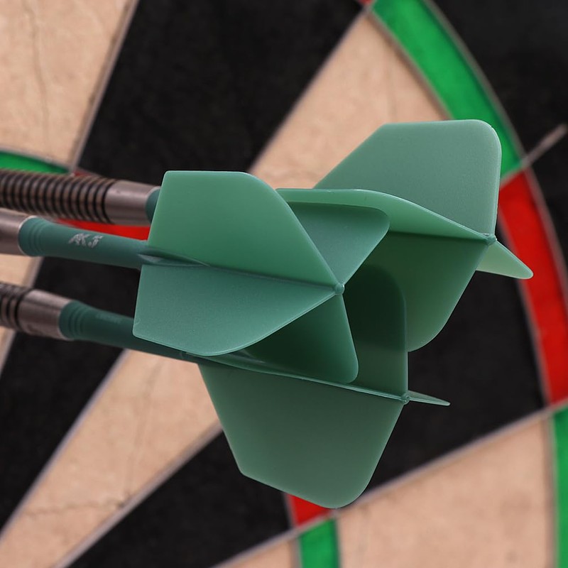 CUESOUL Rust Integrated Dart Shafts and Flights Pack of 6