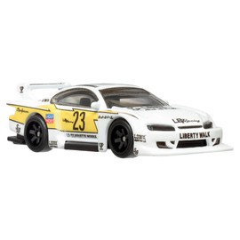Hot Wheels, Vehículo de Juguete, Super Silouette Nissan Silvia S15, Escala 1:64, Juguetes para Niños, Mattel