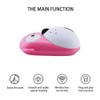 3C Light 2.4GHz Wireless Mouse Cute Animal Dog Shape Cordless