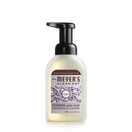 MRS. MEYER'S CLEAN DAY Kitchen Set, Room Freshener, Multi-Surface Cleaner, Dish Soap and Foaming Hand Soap, 4 CT (Lavender)