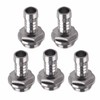 Annadue 6 PCS PC Water Cooling Fitting, Two Touch G1/4