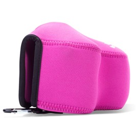 MegaGear MG1950 Ultra Light Neoprene Camera Case Compatible with Nikon Z5 - Pink