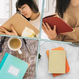 100 Pcs Metal Book Corners Protectors, Vintage Photo Album Corner Protectors, Iron Decorative Edge Guard for Scrapbook, Diary, Notebook, Menu, Folder Cover in Antique Bronze, Silver, Gold, Rose Gold