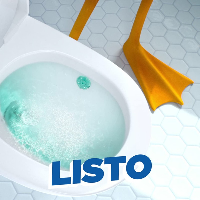 Pato Discos Activos para Inodoro, Gel Limpiador Continuo para Sanitarios,