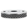 14x3cm High Flow Air Filter Chrome Metal Replacement for SU