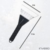 Invero Set of 2 Ice Scraper De-Icer Tool for Cars,