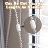 TPTGIAR Vertical Blinds Repair Parts Kit, Plastic Vertical Blind Slats,