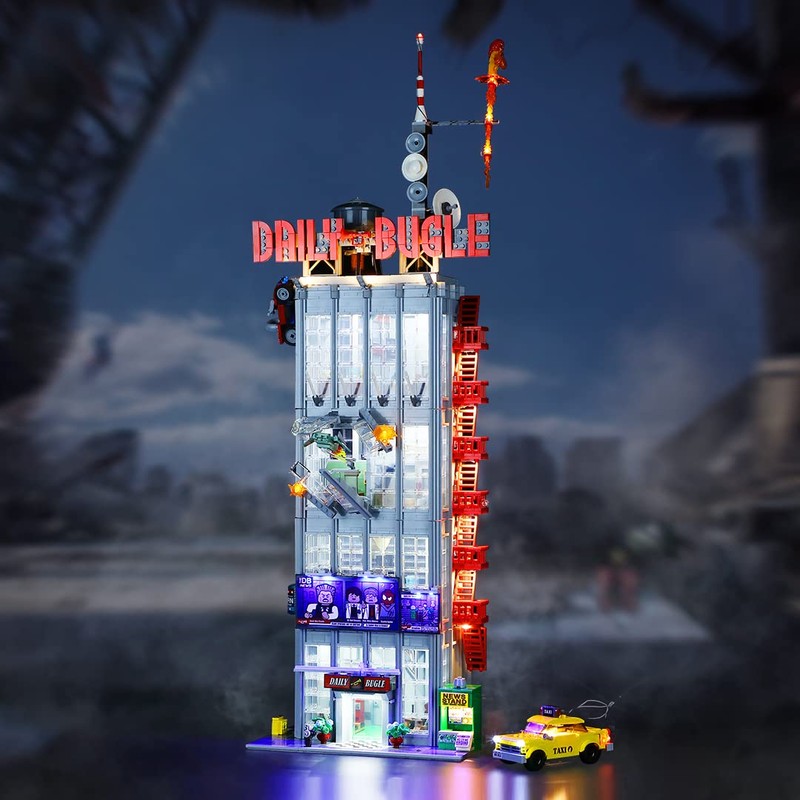 LIGHTAILING Light Set for Daily Bugle Building Blocks Model -