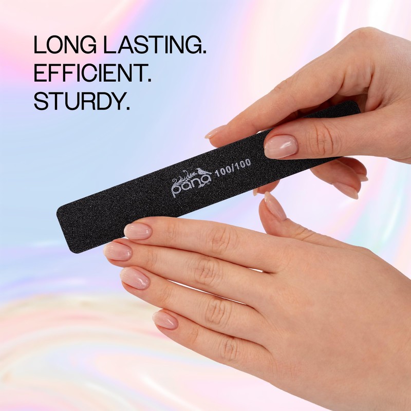 10PCS Jumbo Size PANA Professional Double Sided Nail Files -