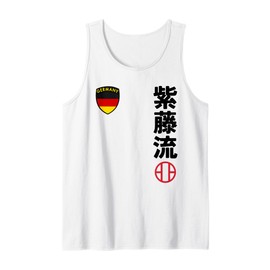 Team Karate Shito Ryu German Flag Japanese Martial Arts Tank Top