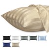 Lirex 2 Pack Satin Pillow Cases - Softer Than Silk