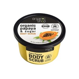 Natura Siberica Organic Shop Juicy Papaya & Sugar Body Scrub 250 ml