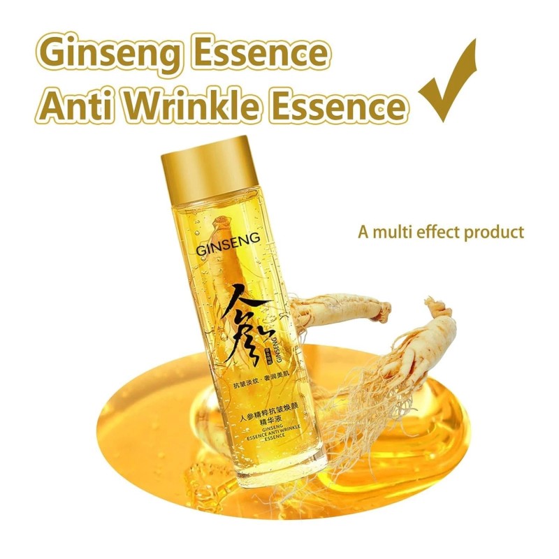 Dosoecse Ginseng Essence Anti-Wrinkle Serum, Hydrating & Firming Face Oil