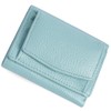 grooblue Trifold Wallet, Women's, Men's, Genuine Leather, Mini Wallet, Mini