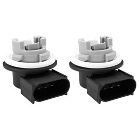 2 PCS Tail Light Socket Replacement for 2009-2014 Ford F150 F250 F350 Tail Lights, Turn Signal Light Bulb Socket Holder, Rear Taillight Lamp Wiring Harness Plug Connector, 2U5Z-13411-DA