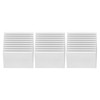 8Pcs Cooling Fins Aluminum Power Radiator Heat Sink Kit for