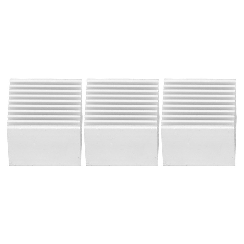 8Pcs Cooling Fins Aluminum Power Radiator Heat Sink Kit for