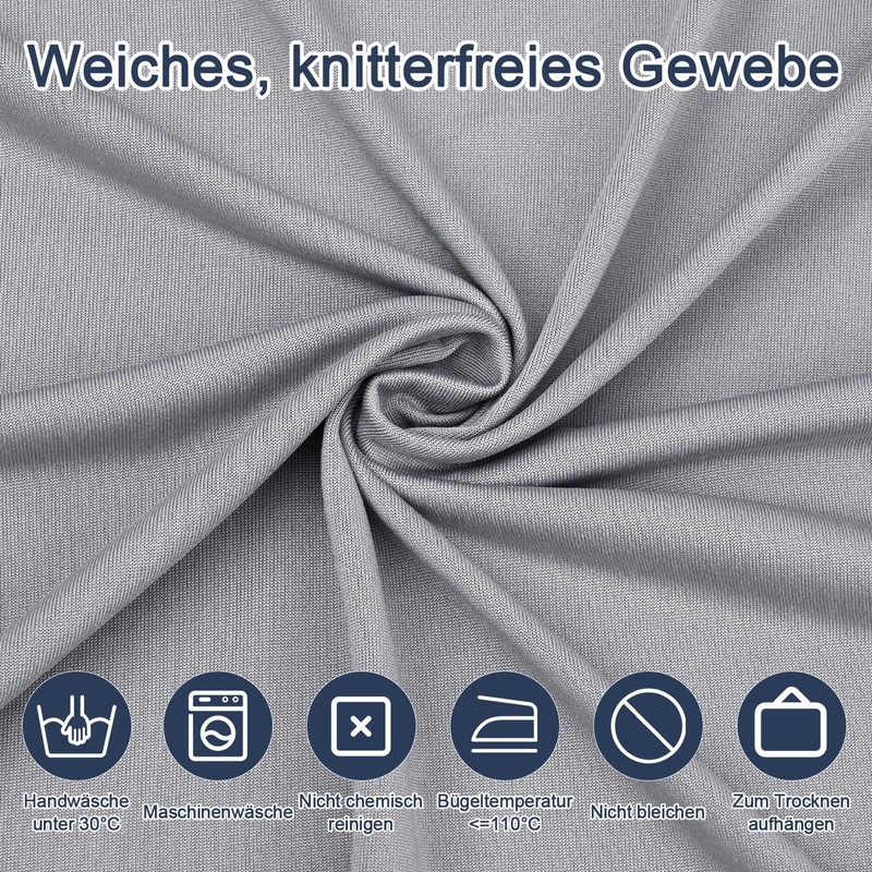 Alishomtll Set of 1 Bar Table Covers with Bow, Diameter