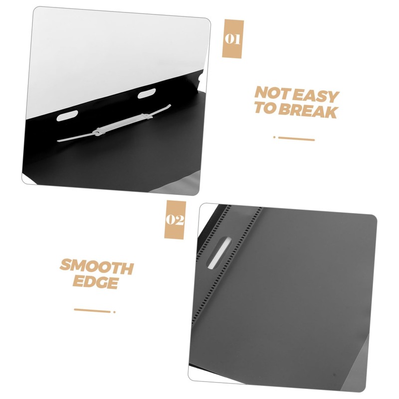 COHEALI Plastic A4 File Folder 12pcs Bulk Pack Document Folder