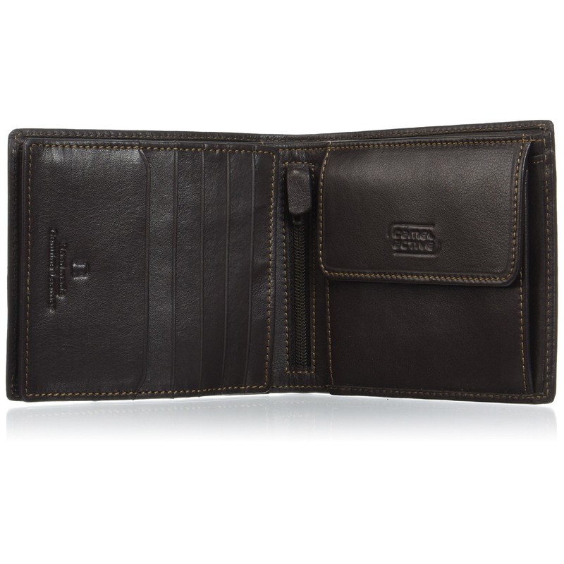 camel active Vegas Wallet Leather 12.5 cm brown Size:12,5x2x10