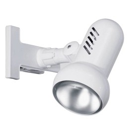 EGLO Leselampe zum Klemmen Manhattan, Klemmlampe für Bett und Schreibtisch, Klemmleuchte aus Metall und Kunststoff in weiß, Klemmspot, Bettlampe mit E27 Fassung