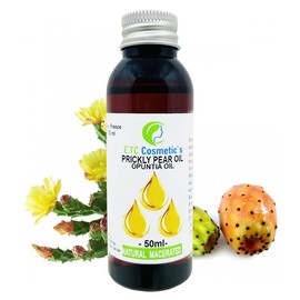 Fig Cactus Oil (Opuntia Oil) - 50 ml - Anti-Ageing, Repair, Care, Moisture 100% Natural