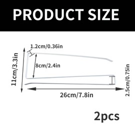 2 Pcs Kitchen Roll Holder Under Cabinet, Under Cupboard Kitchen Roll Tissue Holder Paper Towel for Bathroom, Washroom Black and White