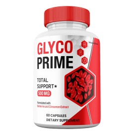 Glyco Prime Capsules, GlycoPrime Pills Blood Support  Supplement (1 Pack)