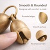 kcrygogo Brass Bell for Medium/Large Dogs Loud & Clear Bells