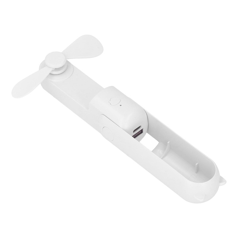 Handheld Fan Foldable Multifunctional 1200mAh USB Rechargeable Battery Portable Fan