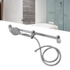 Shower Slide Rail Set 360° Rotation Adjustable Height with 1.5m