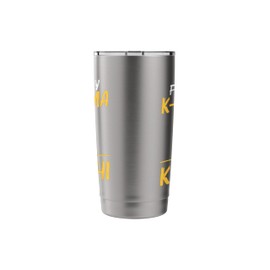 Kimchi Fan Korean Drama Lover Fueled By K-drama And Kimchi Stainless Steel Insulated Tumbler