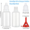 LOLYSIC 100 Pcs 20ml Dropper Bottles, Squeezable Empty Eye Dropper