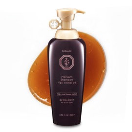 Daeng Gi Meo Ri - Ki Gold Premium Shampoo, Promoting Hair Growth, Effectively Moisture to Dry and Rough Hair, No Artificial Color, 16.9 Fl Oz