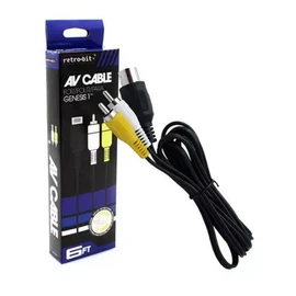 retro-bit Sega Genesis コンポジットケーブル 1.8m Genesis AV RCA Video Cable Model1 [600067]