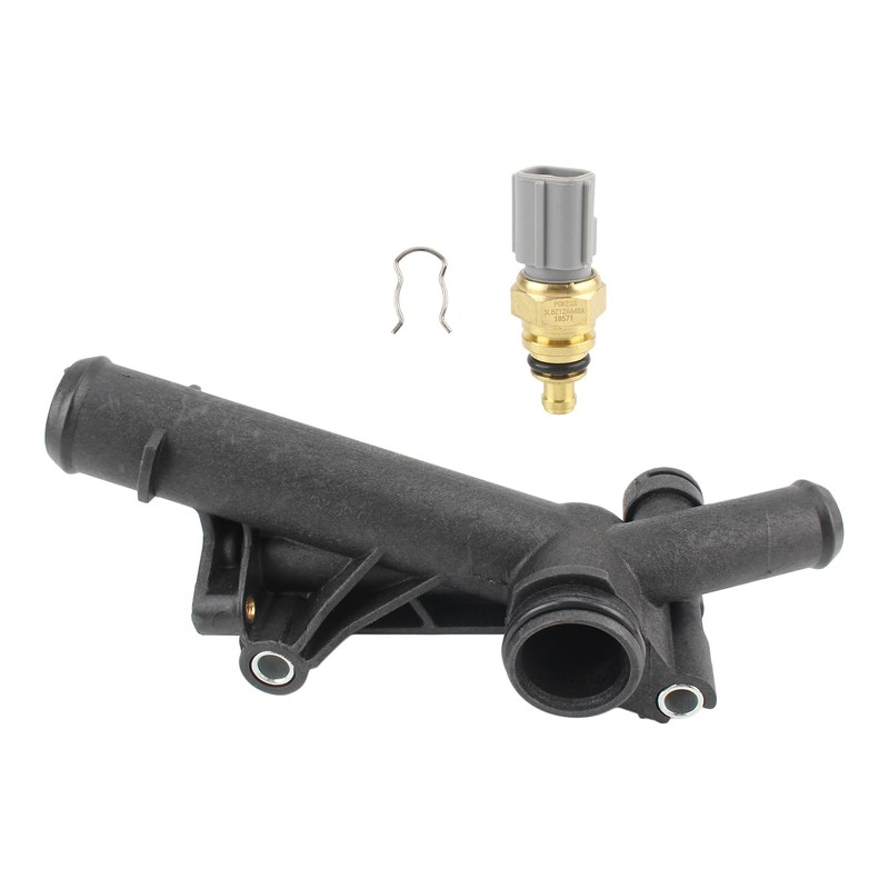 Carbhub RH-225 Engine Coolant Water Outlet Connection with Sensor Compatible