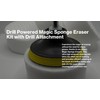 3.5” Drill Powered Magic Sponge Eraser 6 Pieces Kit with