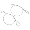 2Pcs Emergency Hood Release Cable Kit RP604802 Replacement for Corvette