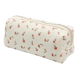 OYIWINMI Pencil Case for School Office Pencil Case with Zipper Aesthetic Flowers, yellow, Aesthetic Pencil Case