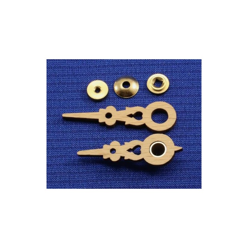 Wood Cuckoo Clock Hands Replacement Parts Kit Fits Regula Movements