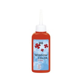 Kreul window paint, transparent, red