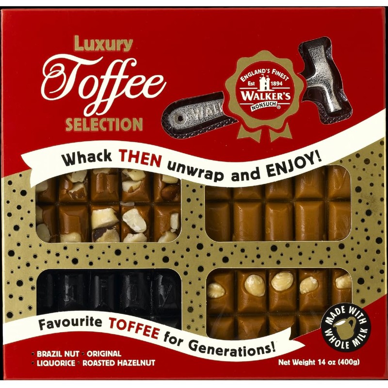 Generic Nonsuch Luxury Toffee Selection Hammer Pack 400g - Roasted