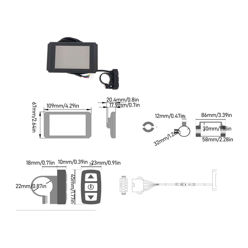 Lithium Battery Conversion Kit Electric Bike Lithium Battery Modified Controller