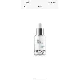 Neutrogena LOT OF 2  Neutrogena Hydro Boost Glow Primer & Serum ~Hyaluronic Acid 1 Oz Ea.